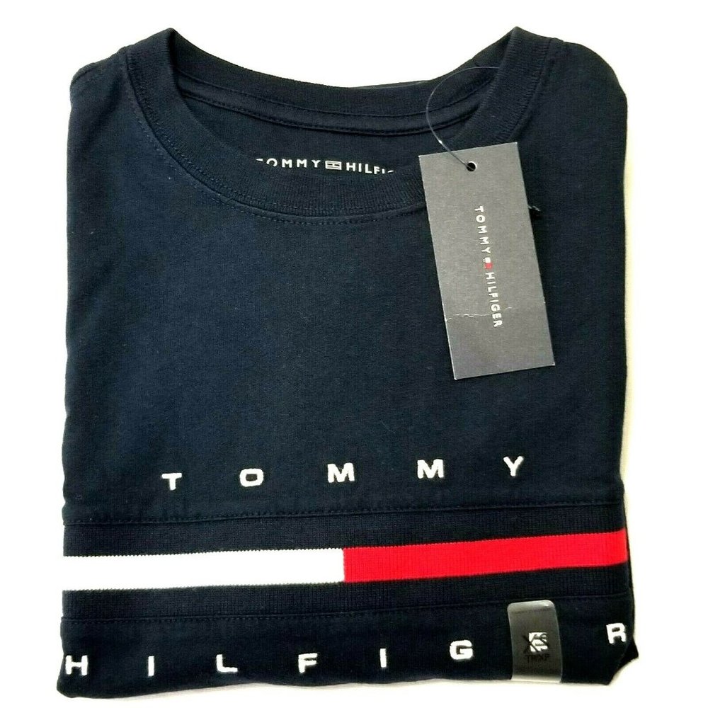 Tommy Hilfiger Men's T Shirt Short-Sleeve Tino Tee - Picture 5 of 5